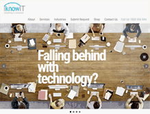 Tablet Screenshot of iknowit.com.au